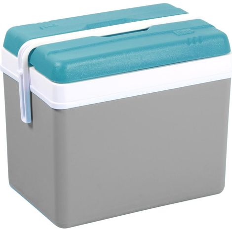 Kühlbox Promotion 35 l blau/grau blauer Deckel, Box grau (1/2)