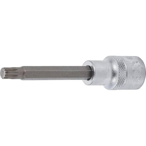 Douille à Embouts 100 mm - 12,5 mm (1/2) Denture Multiple Intérieure XZN M8 - Précision et Robustesse - D-Work
