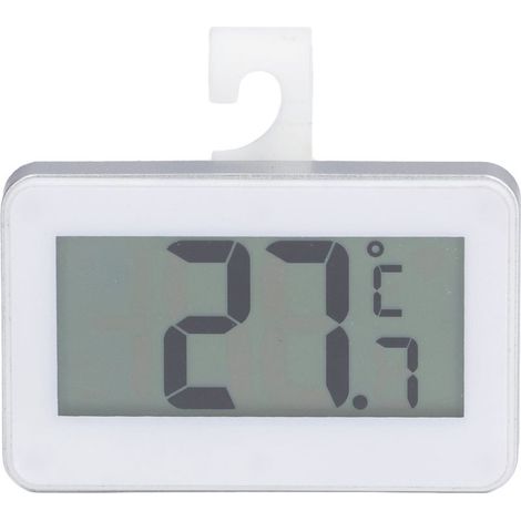 Mini thermomètre, moniteur de température à affichage numérique -20℃-60℃ avec batterie 3V 210mAh pour intérieur et extérieur (1/5)