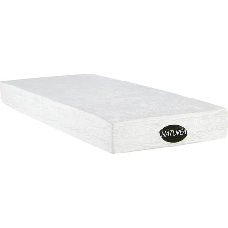 Materasso naturale con schiuma con memory foam - PARURE di NATUREA - 80 x 200 cm (1/5)