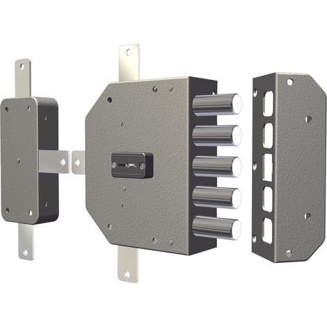 SERRATURA LEGNO APPLICARE 2300 PLUS CR - DM M4 QUINT E.MM 60 SX - 1 pezzo (1/8)
