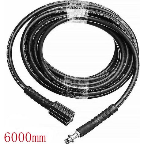 Kaelt - AGE Convient pour Karcher K2 K3 K4 K5 6 m/8 m/10 m tuyau de nettoyage sous pression tuyau de pulvérisation 6 m (1/4)
