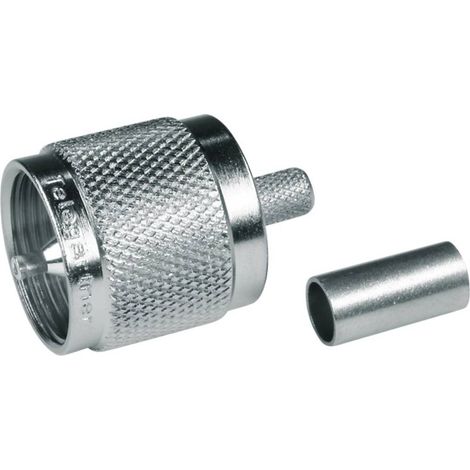 Telegärtner J01040A0006 J01040A0006 Connettore UHF Spina dritta 50 Ω 1 pz. (1/2)