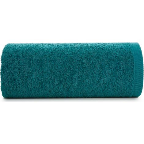 Glattes Handtuch 2 50x100 Dunkeltürkis 32 500g/m2