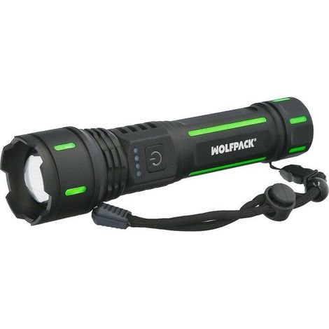 WOLFPACK LINEA PROFESIONAL linterna led aluminio portatil recargable 800 lumenes (1/5)