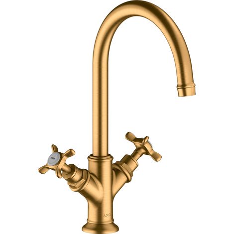 hansgrohe AXOR Montreux mitigeur lavabo à deux poignées 210, sans