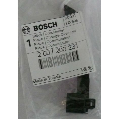 Repuesto original BOSCH 2607200231  Conmutador