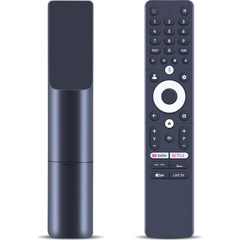 RC112GU RC112GUW Télécommande de rechange, compatible avec Thomson OLED Smart Android TV 43QG7C14, 50QG7C14, 55QG7C14, 65QG7C14, 75QG7C14, 85QG7C14, 100QG7C14, 43QG5C14 50QG5C14 55QG5C14 (1/5)