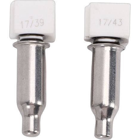 Crezuo-Crezuo Universal-Waschmaschinen-Temperatursensor, 2 Stück, 4,8 kΩ Widerstandsdetektor für Waschmaschinen