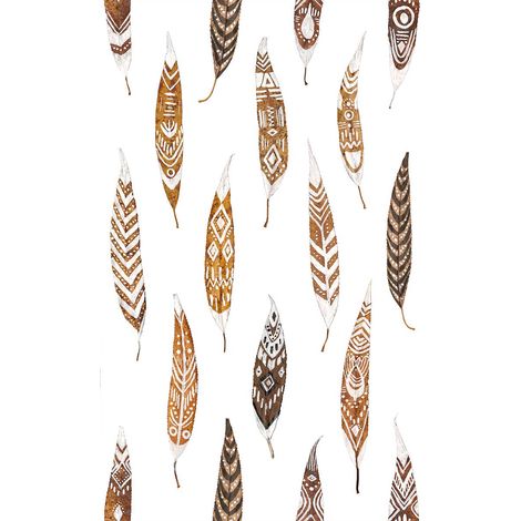 Tableau Plume tatoo - 50x80cm - made in France (1/5)