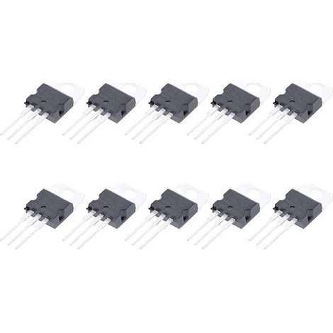 10pcs Régulateur De Tension L7818CV Transistor Boîtier To-220 Pour Électronique (1/3)
