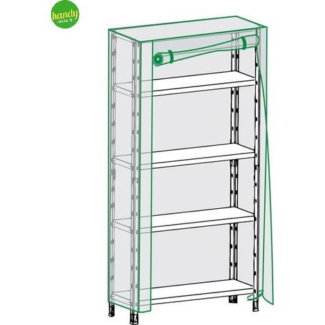 Custodia Copri scaffale Domopak M 100x40x185/195 cm (1/2)