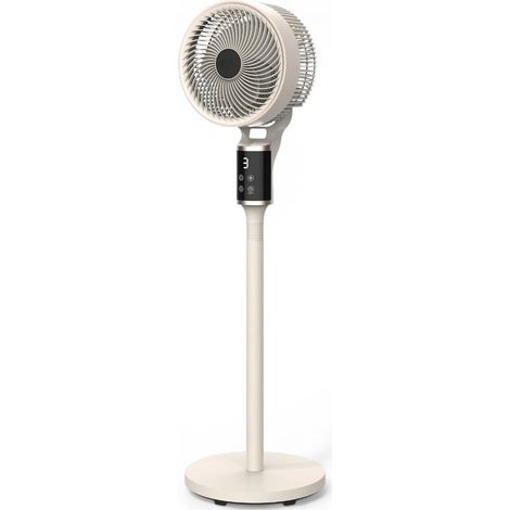 Ventilatore a piantana 40 Watt con telecomando e timer mini H123 cm