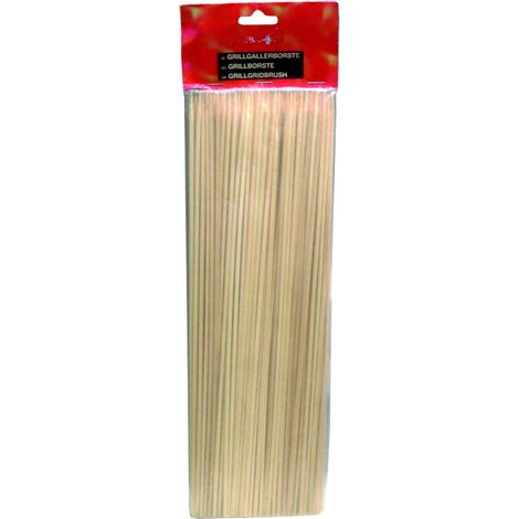 100 Spiedini di Legno 30 cm - Imagin