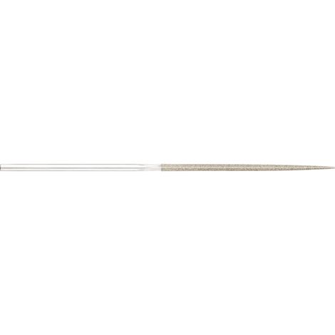 PFERD TOOLS Diamant-Nadelfeile dreikant extra schlank 140mm D126 (mittel) für tiefliegende Konturen