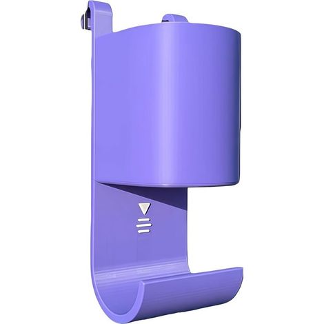 New Paddle Tennis Towel Rack 3D Printed Storage Rack for Tennis Bottles and Towels [Purple]