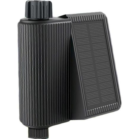Intelligent minuterie d arrosage Solar Powered WiFi arroseur minuterie laiton Inlet automatique irrigation contrôleur (1/5)