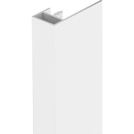 perfil vertical ateneo 2.45 sp16 acabado blanco mate (barra 6)