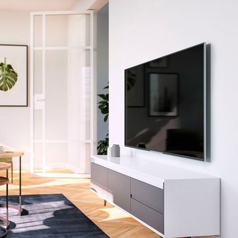 Soporte TV Max 77 55Kg Vogels TVM3405SP Fijo solo para Oled VES hasta 400x200 (1/3)