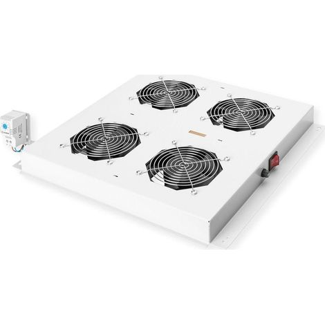 Ventilador roline 26.21.0077 acero 19 pulgadas 4 ventiladores