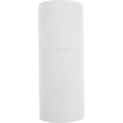10 rouleaux de papier adhésif blanc, étiquettes prix papier