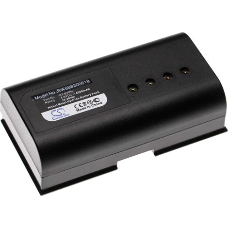 vhbw Akku kompatibel mit Crestron SmarTouch STX-1700CXP Wireless Touchpad (4000 mAh, 4,8 V, NiMH)