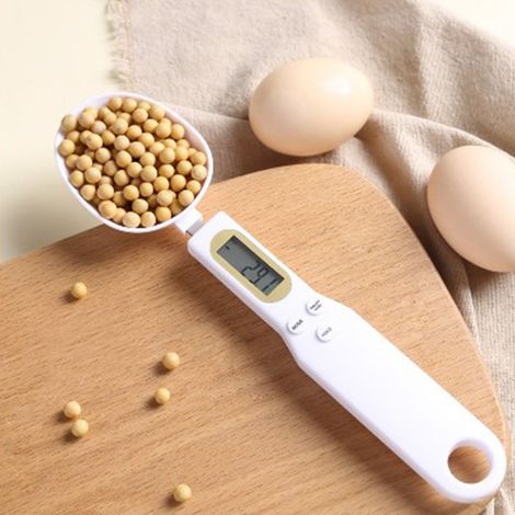 Balance de cuisine, balance électronique pour cuillères doseuses, balance pour cuillères doseuses d'épices, balance pour aliments pour chiens (1/5)