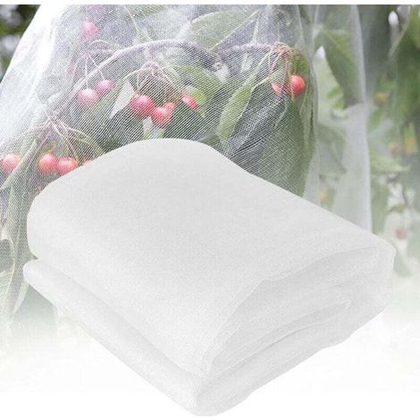 Malla antiinsectos de 3 m x 10 m, malla antiinsectos para plantas, malla antigranizo, malla para jardín, malla antiinsectos para huertos, malla fina antiinsectos para plantas y huertos, duradera (1/5)