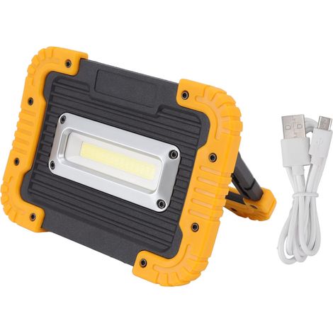 Lampe de Travail LED COB USB Chargeant des Projecteurs étanches Portables en Plein Air Camping Lumières de Secours pour Camping d'urgence (1/5)