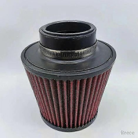 Filtre à air universel à haut débit KN 102 mm, 89 mm, 76 mm, 3, 3,5, 4 pouces, conique, pour KN 14084-2, tête champignon (logo KN rouge 70 mm) (1/5)