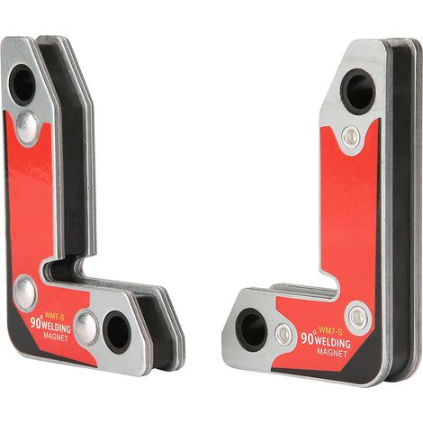 Set aus 2 magnetischen Schweißklemmen, magnetischer Montagehalterung (30/60/90°), Schweißwerkzeug für den Innen- und Außenbereich (1/5)