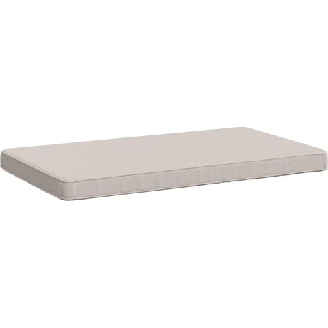 Cuscino per Panchina a 1 Pezzo VUGHT 100% Poliestere Bianco vidaXL (1/5)