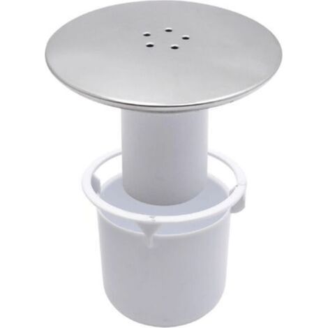 Couvercle de bonde de douche 90 mm – Finition chromée – Anti-odeurs – Compatible bonde Viega Tempoplex – Installation facile (1/5)