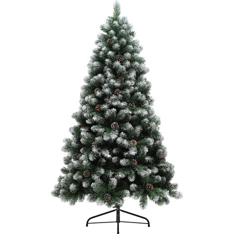 6ft SnowDipped Artificial Pine Christmas Tree (1/5)