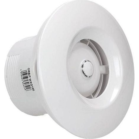 Ventilador de techo Awenta WXO100VDC blanco para baño (1/3)