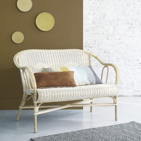 Banquette en rotin