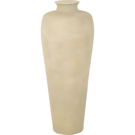 Vase Déco en Métal "Floor" 101cm Écru
