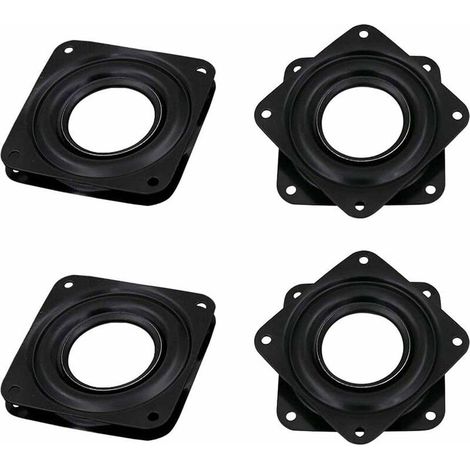 Lot de 4 roulements à billes en acier pour plateau tournant à 360 degrés (1/5)