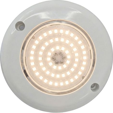 Foco LED piscina superficie Warmpool 6W 12V Blanco Cálido 11cm