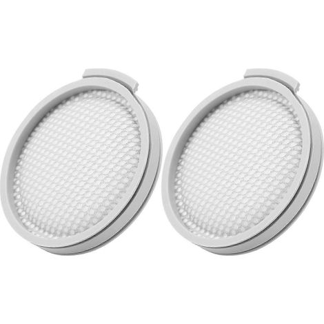 Lot de 2 filtres HEPA de rechange pour aspirateur sans fil portable Xiaomi Mijia SCWXCQ01RR Roborock H6 (1/4)
