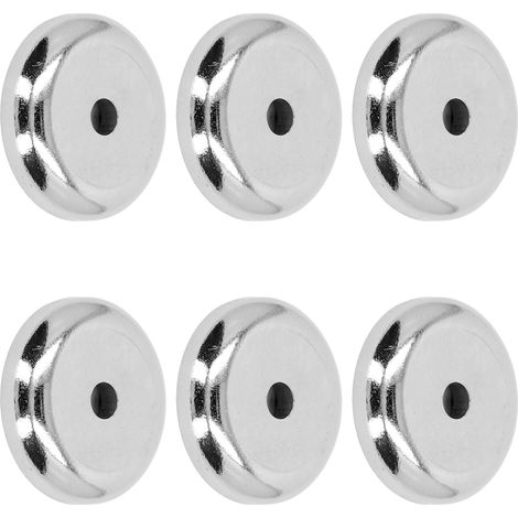 10 runde Neodym-Edelstahlmagnete mit Senkbohrung, 35 kg, 10er-Packung, leistungsstarke NdFeB-Scheiben zur Befestigung (1/5)