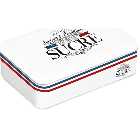 Boite blanche pour le sucre style Frenchy (1/2)