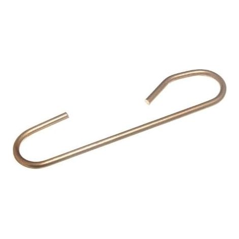 Lot de 2 crochets pour siphon de réservoir d'eau de toilette avec maillons en C (grand) – Assure une chasse d'eau efficace (1/2)
