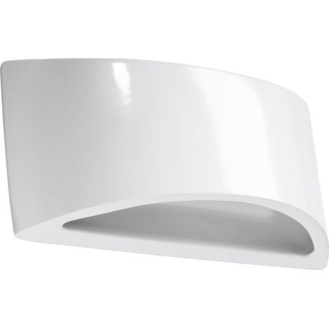 VIXEN glossy white painted wall lamp (1/5)