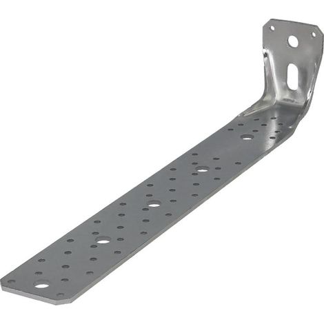 soporte para madera con angulo reforzado 65x88x450 mm. conector angular, escuadra fijación, zapata madera soporte pergola madera (1/4)