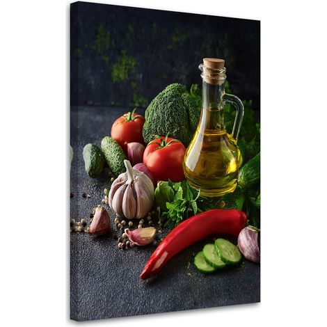 Tableau déco Légumes Cuisine 40x60 (1/5)
