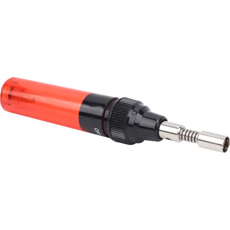 Fer à souder à gaz portable MT‑100 de 8 ml, pistolet de soudage de remplissage de grande capacité, outil d'entretien, rouge transparent (1/5)