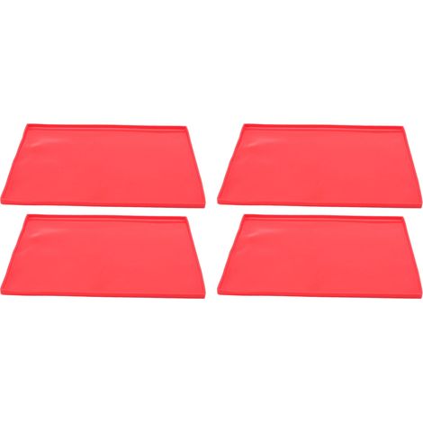 Rollkuchenmatte, Antihaftbeschichtung, lebensmittelechtes, flexibles Silikon, Backform, Dörrmatte mit erhöhtem Rand für Kekse (1/5)
