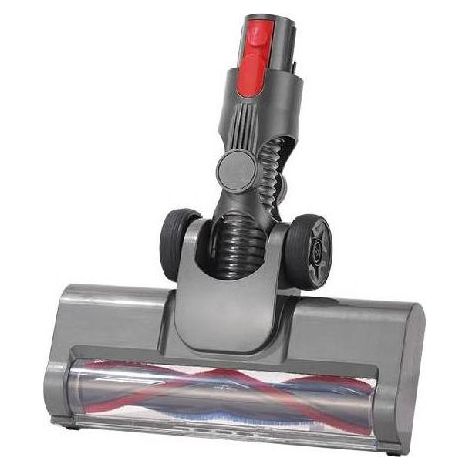 Tête de brosse d'aspirateur légère LED – Nettoyage en profondeur tapis – Rouleau brosse électrique – Articulations rotatives flexibles – Matériau ABS (1/2)