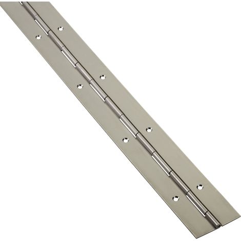 Stangenscharnier 1000 x 50 x 1,5 mm Edelstahl matt Klavierband Türband Bandscharnier von SOTECH